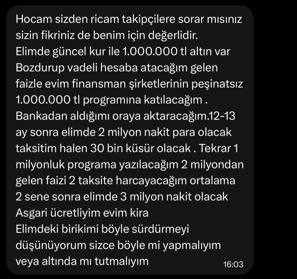 Yatırımcı Mimar tweet media