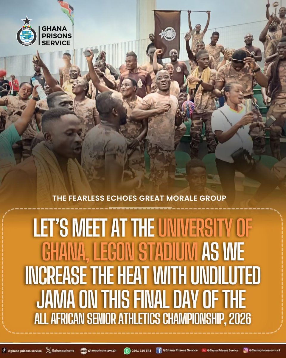 GHANA PRISONS SERVICE tweet media