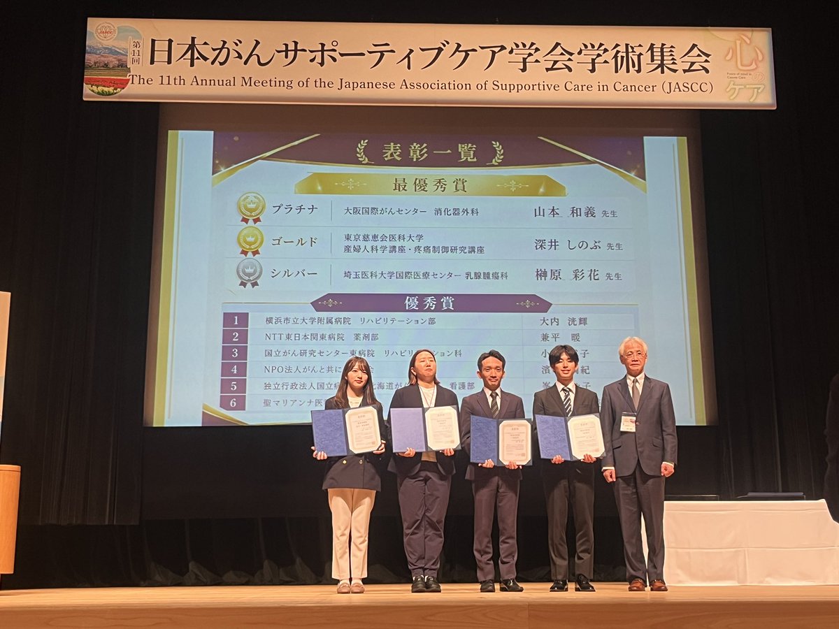 日本がんサポーティブケア学会 tweet media