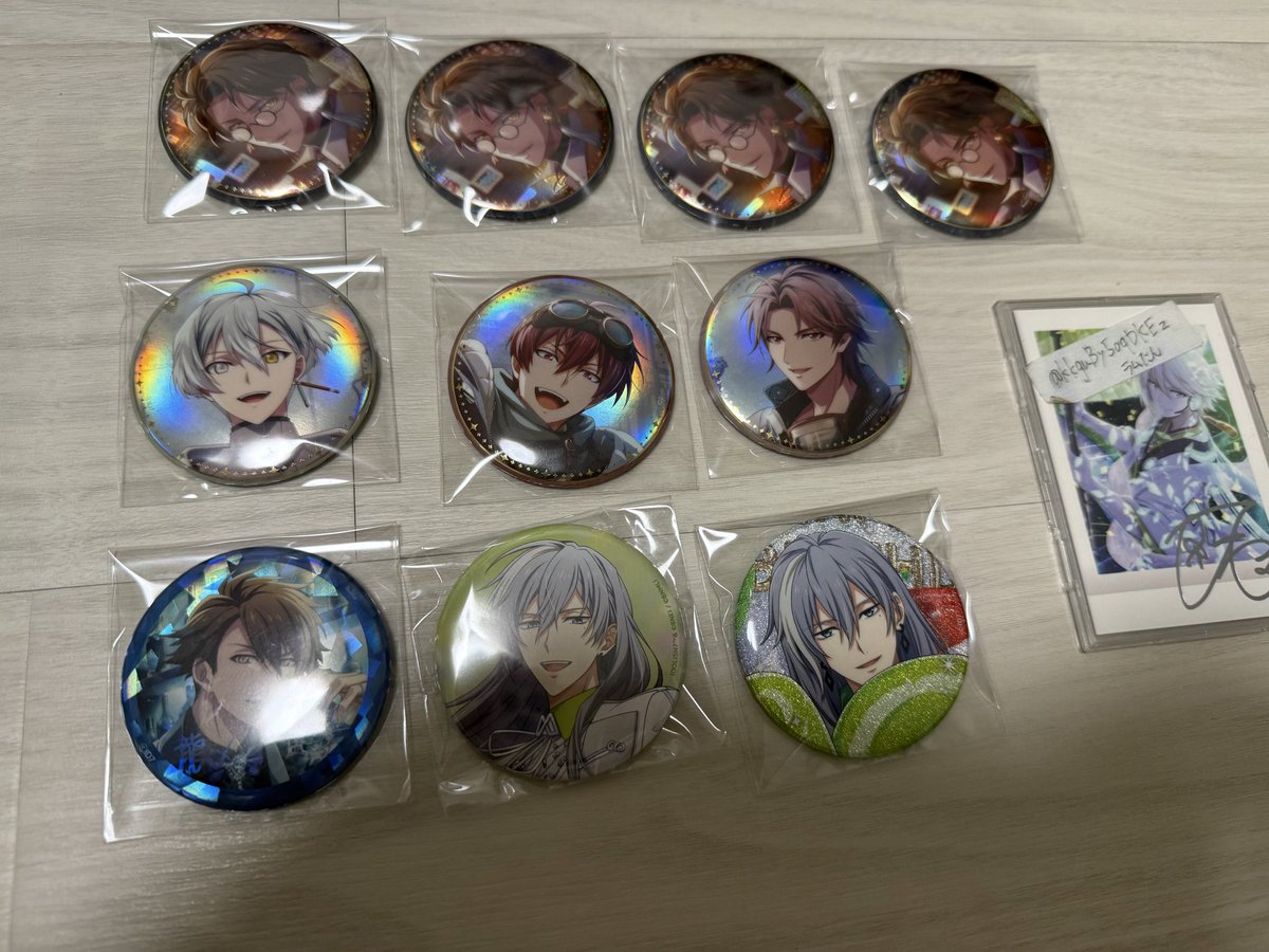 譲渡】アイナナ アイドリッシュセブン 缶バッジ 譲渡：大和 三月 ナギ