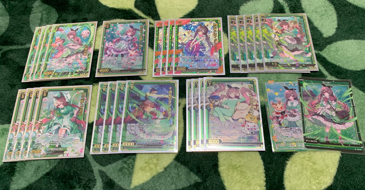 ゼ*ロ様 リィエルデッキ(1部高レアリティ)+調整パーツ FIORE カスタムパーツ61 ドラセナ用シャープネスショートヘアーセット