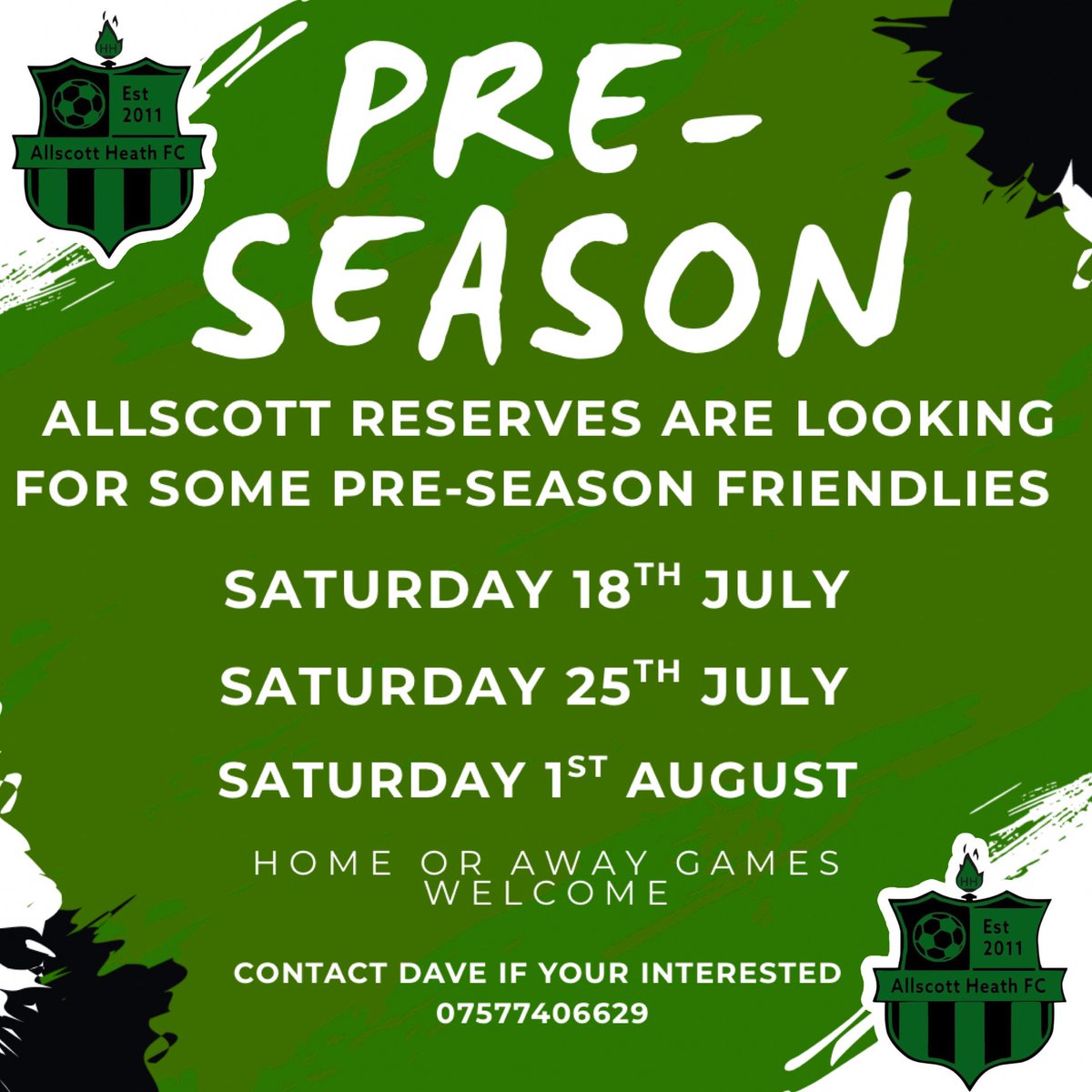 Allscott Heath Reserves FC tweet media