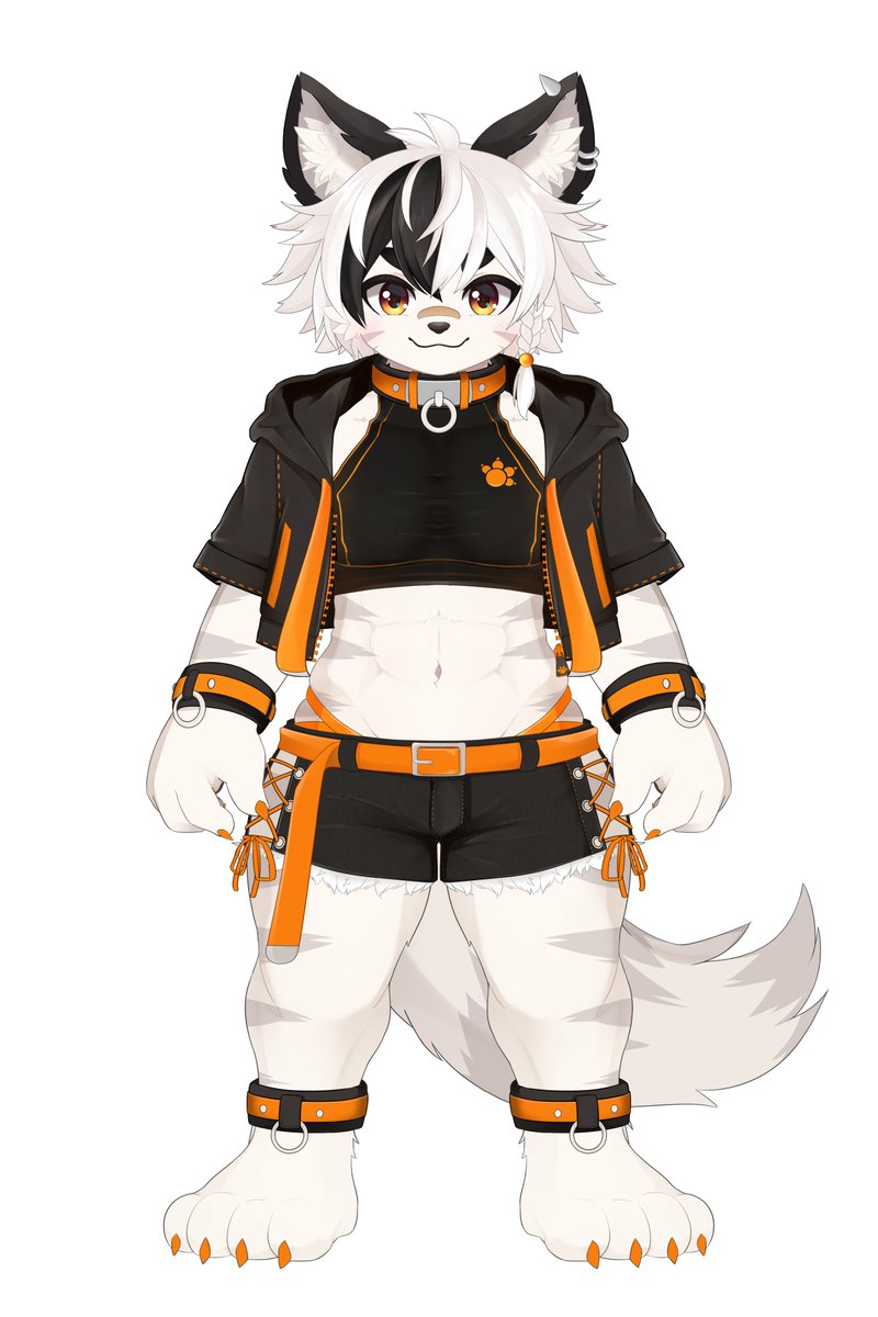 TenyaWan_1081's tweet photo. ボクの体や服に若干の変化があったのでお知らせします🐾
#新人Vtuber #Vtuber準備中 #ケモノVtuber #kemono #ケモノ #天耶わん https://t.co/EXz3ywmHOC