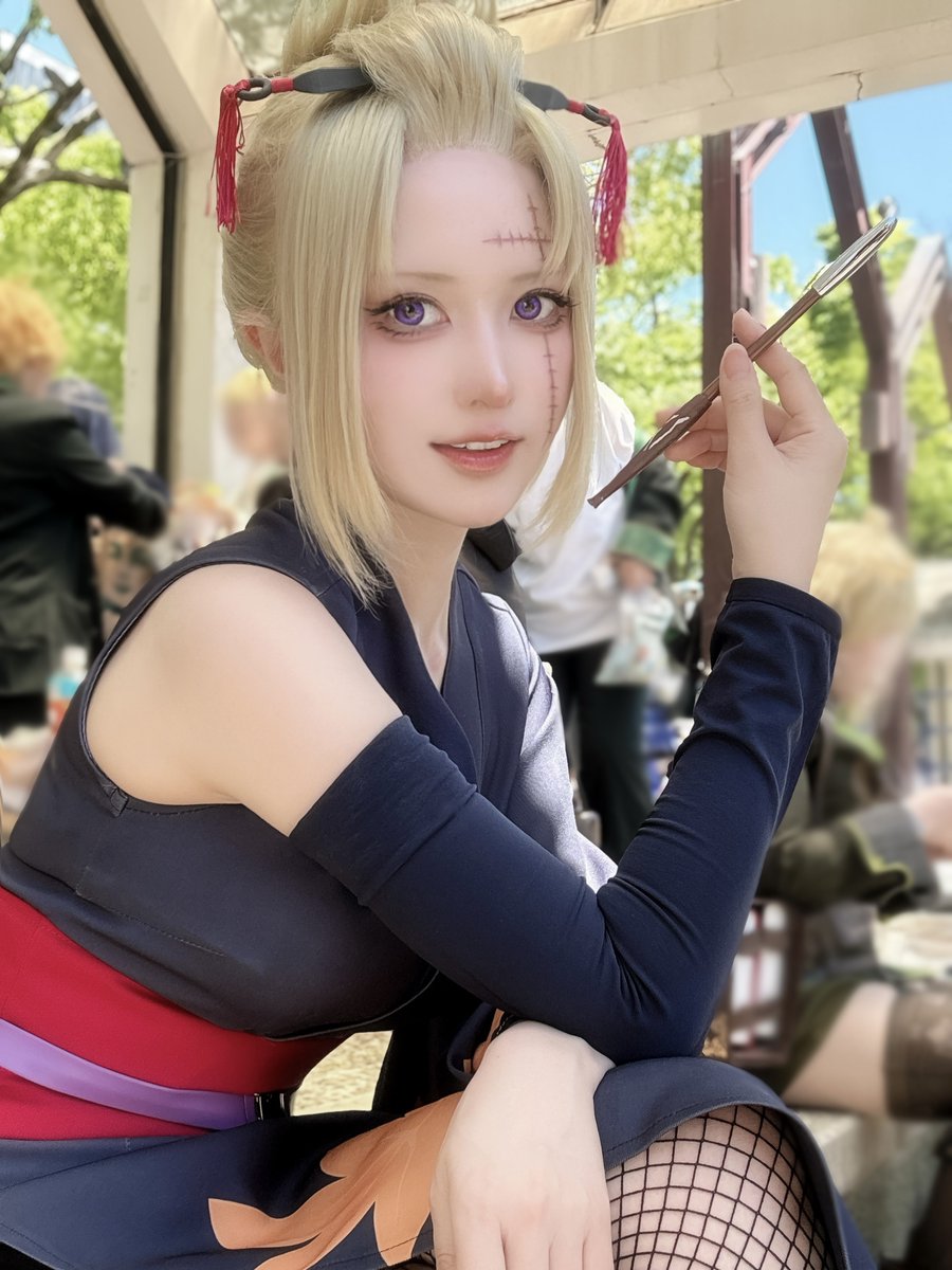 ltl_ph_86's tweet photo. 二日目
銀魂 月詠でした🌙✨️
日焼けが心配だった😄

 #マチアソビ https://t.co/PpR6h3P8xY
