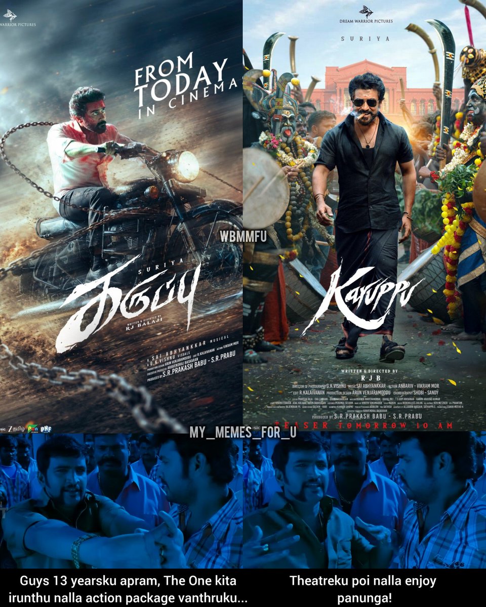 wildbeans_mmfu's tweet photo. The movie may have some flaws, but the overall it's a treat for S-Fans💯🥳, go and enjoy in theatres💯🔥.
My rating👉 7.5/10

#Karuppu #Karuppureview #Suriya #Trisha
#Saiabhyankkar #RJBalaji https://t.co/mB03xvRw7U