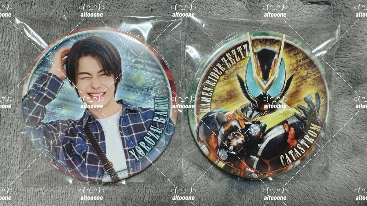 仮面ライダーゼッツ 缶バッジ 交換 【譲】万津莫(6番) / カタストロム