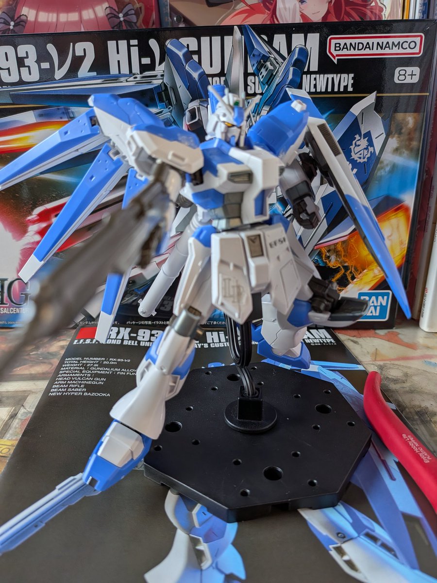 svk3BzgGEod8mg9's tweet photo. Hi-νガンダム完成しました

#ガンプラ好き達と繋がりたい
#Hi-νガンダム https://t.co/EPXBlbX7a3