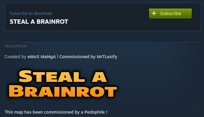 NotRexify's tweet photo. you think he commissioned it to lure in more kids https://t.co/h5TTWtfgk6