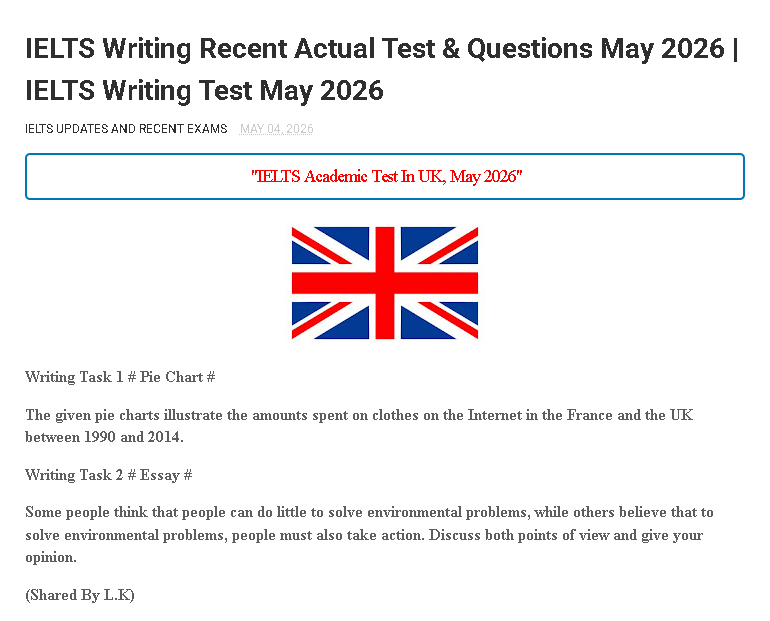 ielts_iuare's tweet photo. IELTS Exam Academic Writing Test, May 2026, United Kingdom
Click Here For More Writing Tests - https://t.co/18Ns2KRW1B
#IELTS #writing #ielts_writing #recent_ielts_exam #ieltswritingpractice #ieltswritingtests #ieltswritingtask2 https://t.co/RBj7sXwlS8
