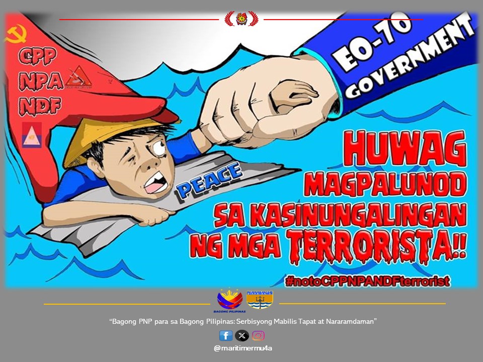 maritimermu4a's tweet photo. #BagongPNPparasaBagongPilipinasSerbisyongMabilisTapatatNararamdaman https://t.co/aQUnp3xlA0