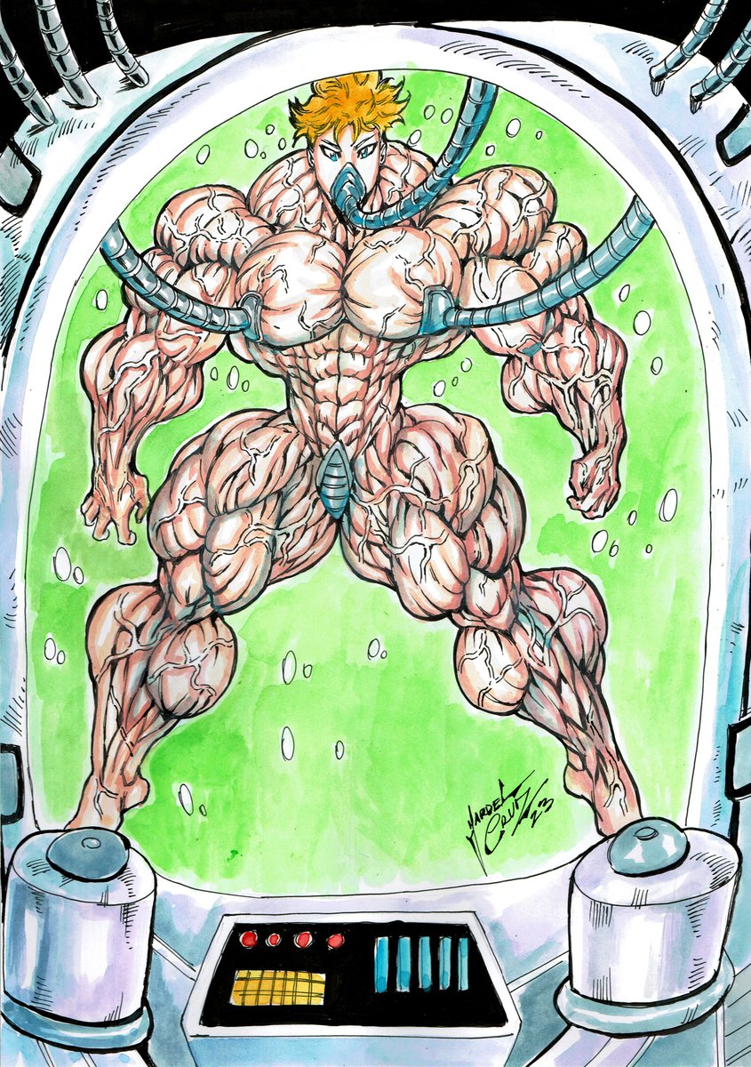 Jc arts muscle girls commissions tweet media