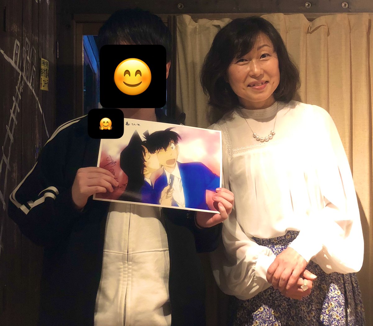 hiro1029hi's tweet photo. 山崎和佳奈さん、今まで有難うございました。

毛利蘭ちゃんが1番大好きです。
お写真とサインは一生の宝物です。

山崎和佳奈さんのご冥福をお祈りいたします。 https://t.co/KPuVSKFnHT