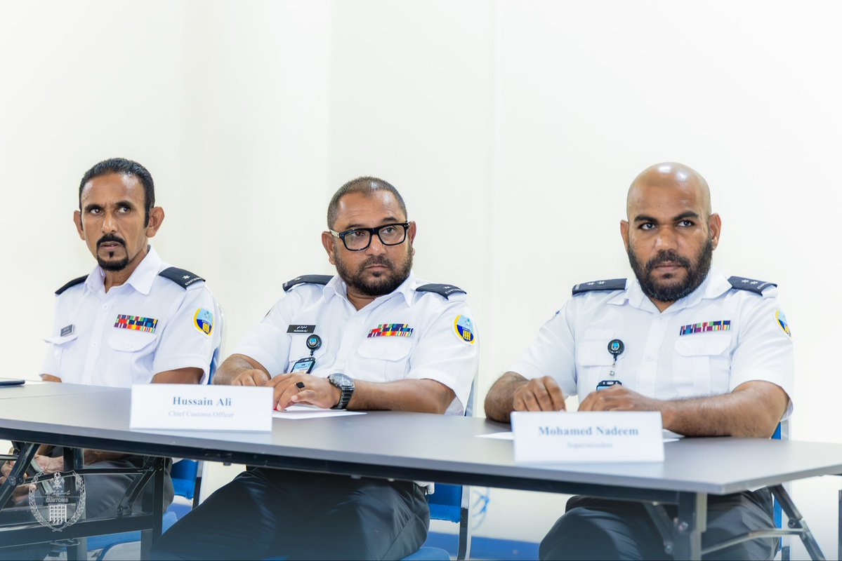 Maldives Customs Service tweet media
