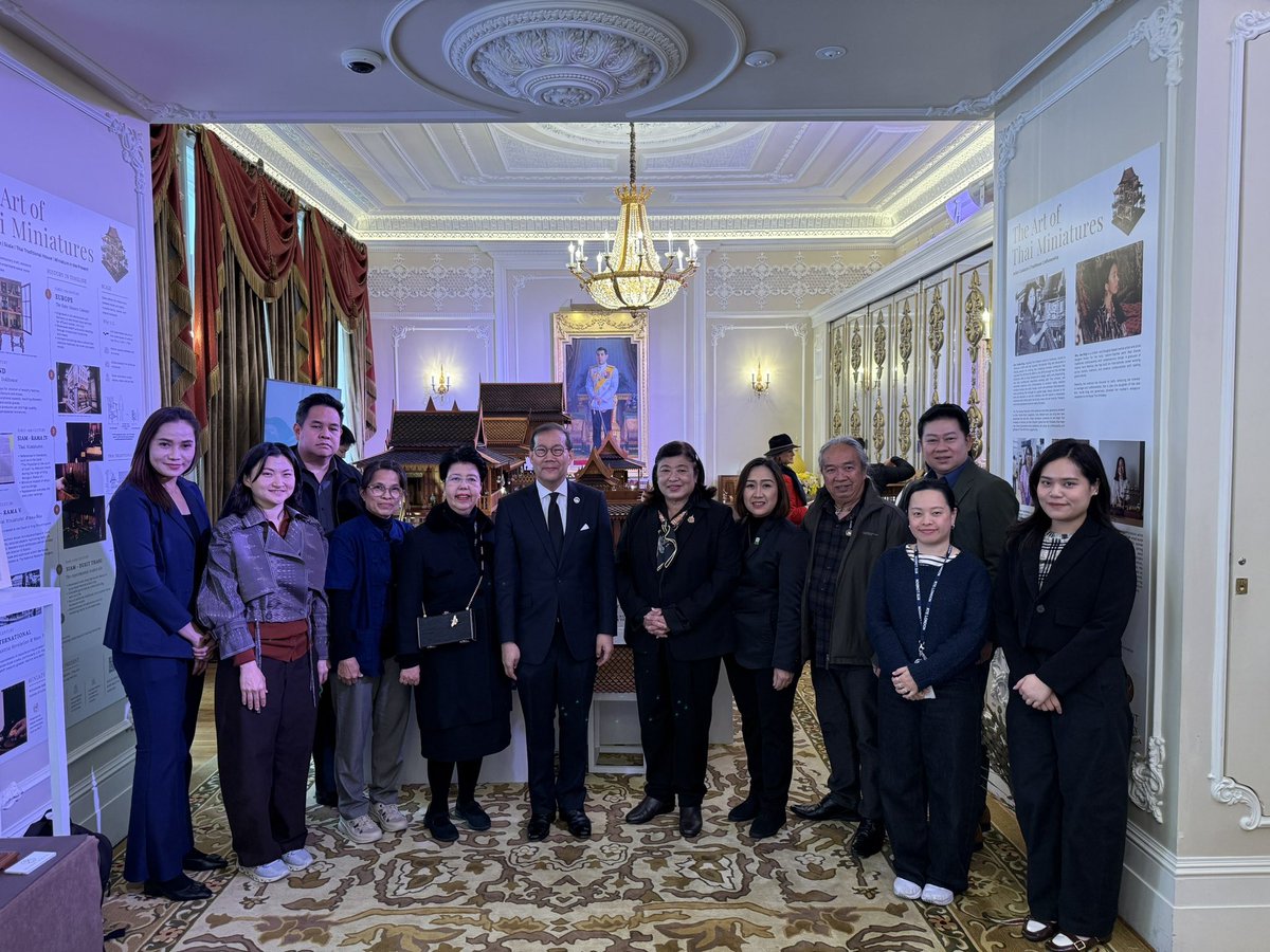 Royal Thai Embassy, London tweet media