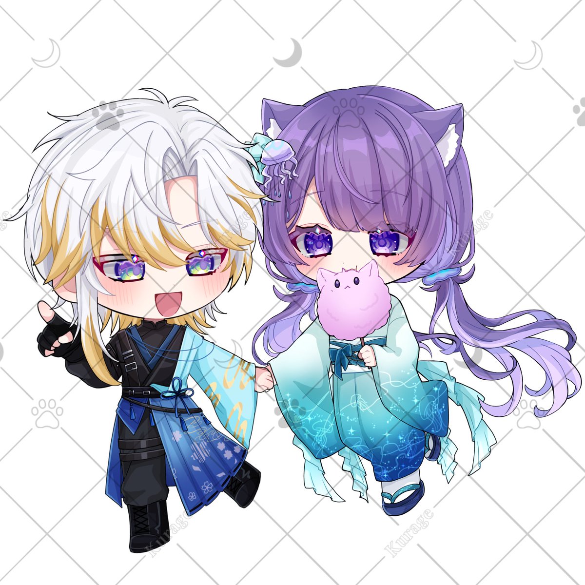 kurage_102335's tweet photo. 2026年3月 星5特典
ミニキャラペアイラスト
獲得者:あおる様(#Aoru_26)
星5取ってくれてありがとう!
Illustrator様: さのみや ましろ様(#sheep__py)
素敵なイラストをありがとうございました! https://t.co/n2iXeTLbUj