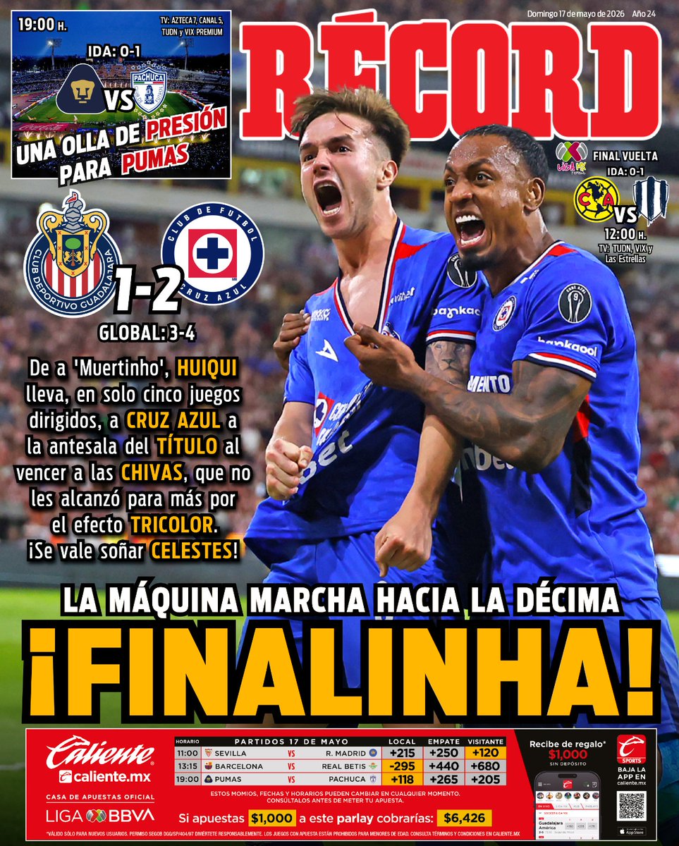 DIARIO RÉCORD tweet media