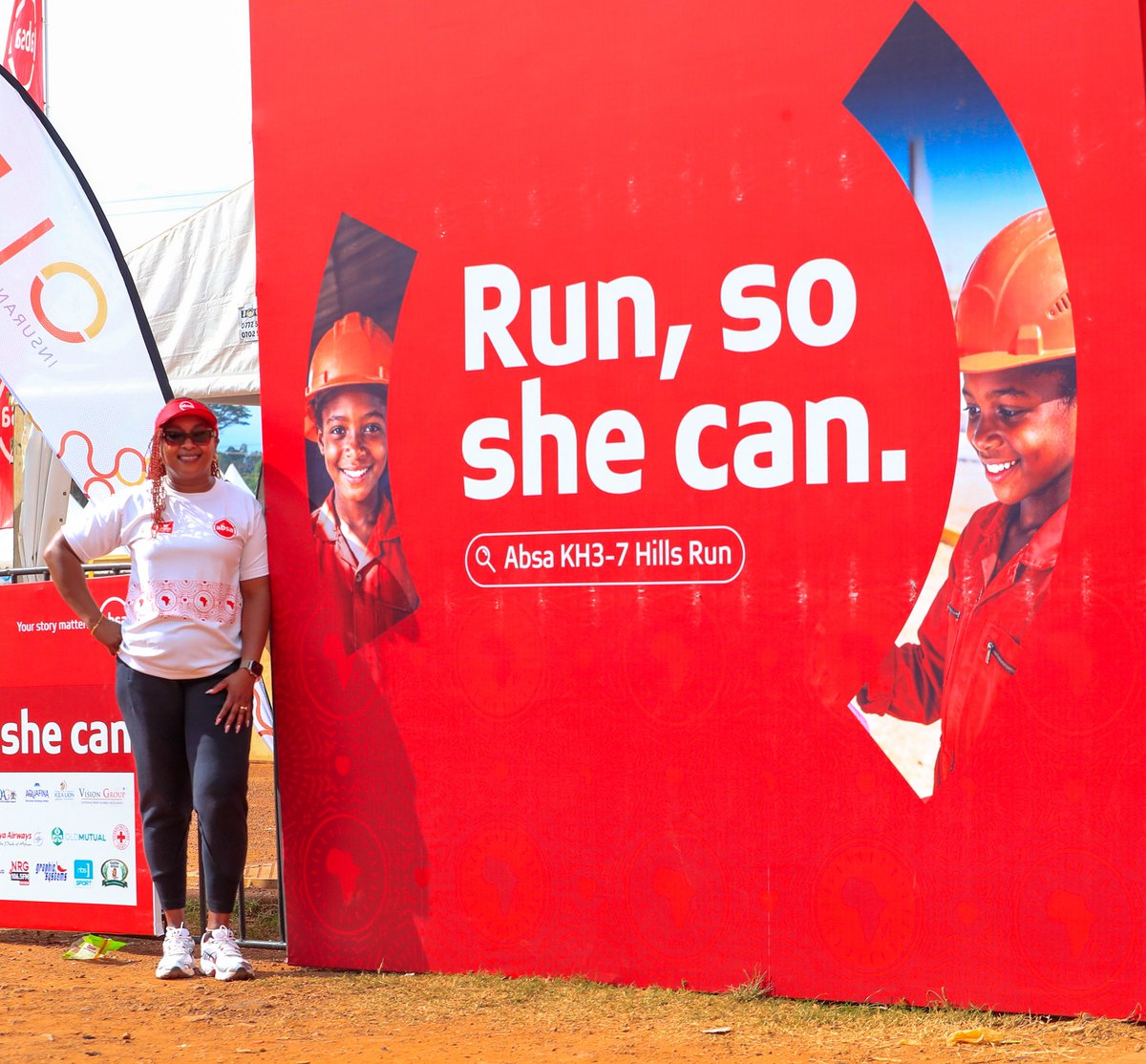 sylmulinge's tweet photo. Such an incredible experience serving as Chief Runner for the “Run So She Can” Absa @Kh3Kampala 7 Hills Run sponsored by @AbsaUganda. ❤️🏃🏾‍♀️

As a mother to a teenage daughter, causes that support the girl child will always be close to my heart. In many parts of Africa, girls still have to fight harder to be seen, heard, and given equal opportunities; and that’s why initiatives like this matter so much.

Every hill we climbed today was for a future where girls can dream bigger, lead boldly, and know their voices matter as they build their futures with confidence. [1/2] 

#AbsaKH37HillsRun #RunSoSheCan #RunForImpact #TogetherWeAreUnstoppable
