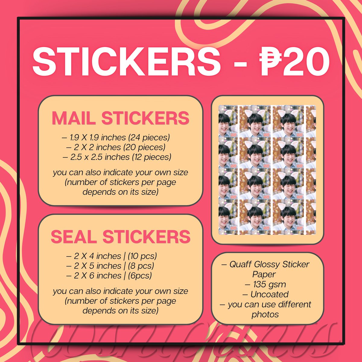 shiprints's tweet photo. ⟢ thank you card
            ⟢ seal/mail stickers
            ⟢ thank you card
            ⟢ film strip https://t.co/Tu8oVdslFO