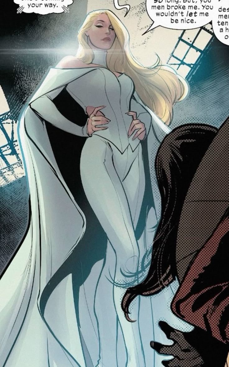 BeCarefulSugah's tweet photo. ⋆｡°✩ [ Emma Frost - 💎 ] ✩°｡⋆

• Name: Emma Frost
• Titles: White Queen
• Age: 35
• Sex: Female
• Sexuality: Bisexual (Male Leaning)
• Height: 5’10
• Job: Current leader of the X-men
• vv Character kinks below vv
#Nsfw #NsfwRP #RP #MultiMuse #LewdRp #MarvelRP #XMen https://t.co/dJ6TgUaGGj