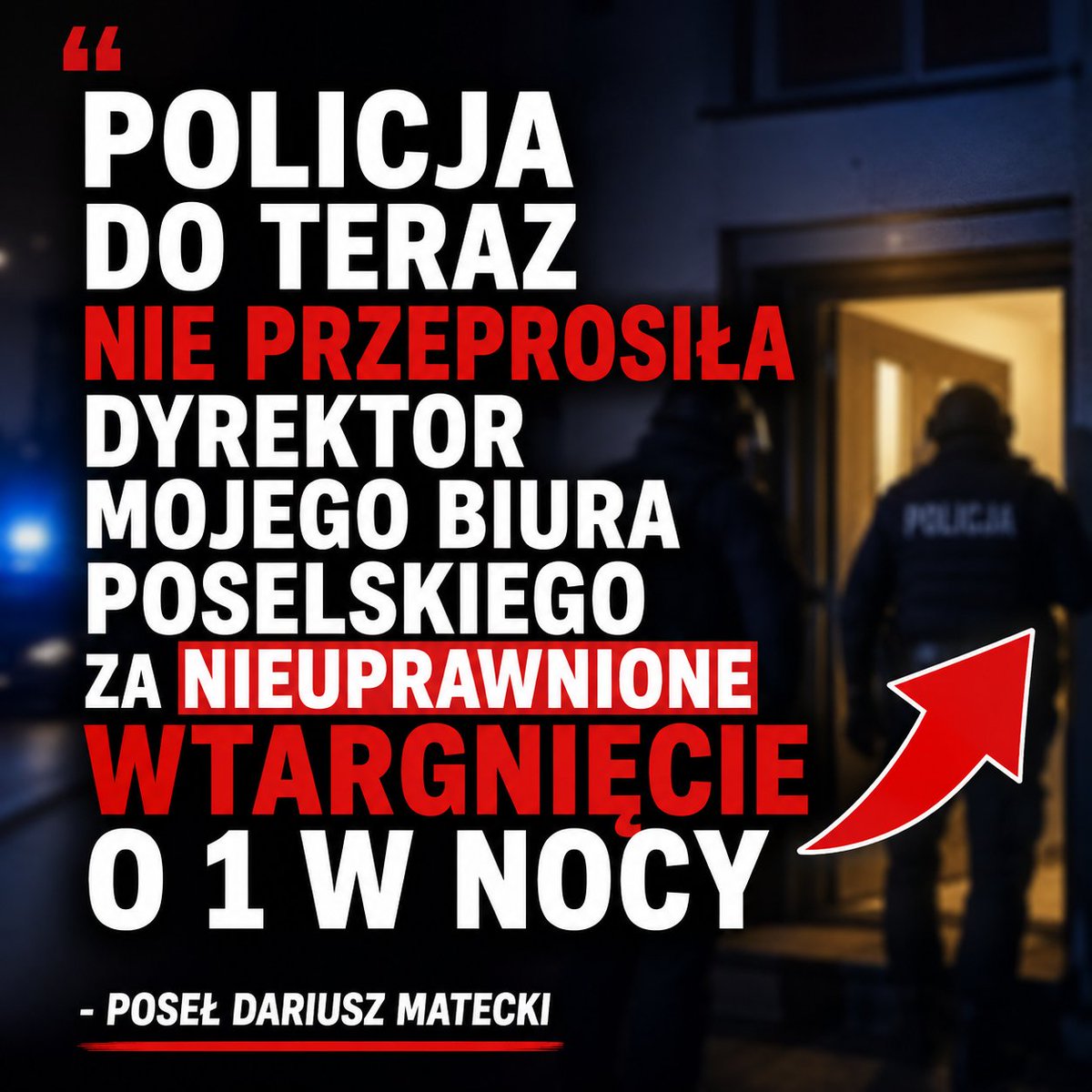 Dariusz Matecki tweet media