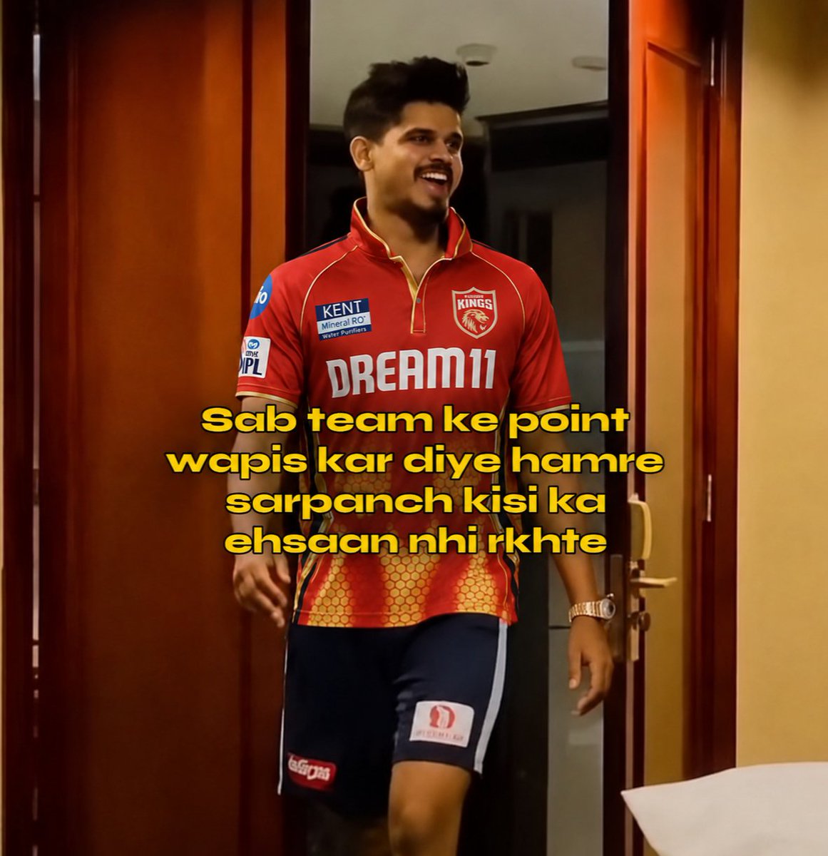 harsh_hpt's tweet photo. SARPANCH ❌❌

SARCHAKKA ✅✅✅ 

#IPL #Pbsdk https://t.co/0I4jNU2RpP