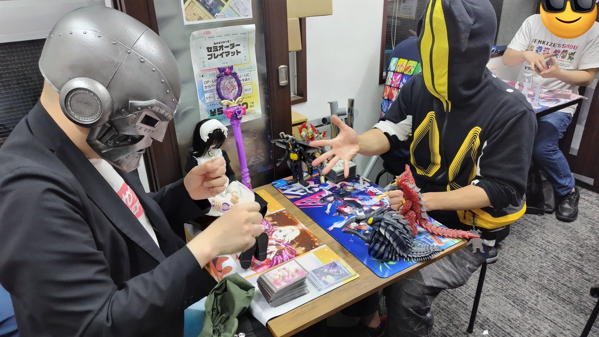 mistercakelike's tweet photo. コーク杯Mk-II(トゥー)参加者25名、大盛況の中無事に終える事ができました！

日曜夜というある意味しんどい時間での開催でしたが皆様ご参加頂き本当にありがとうございます！😂

時期は未定ですがコーク杯V3(ﾌﾞｲｽﾘｬｰ)でまたお会いしましょう👍️
#ウルトラマンカードゲーム
#UCG非公認コーク杯 https://t.co/IIUejuAEwf