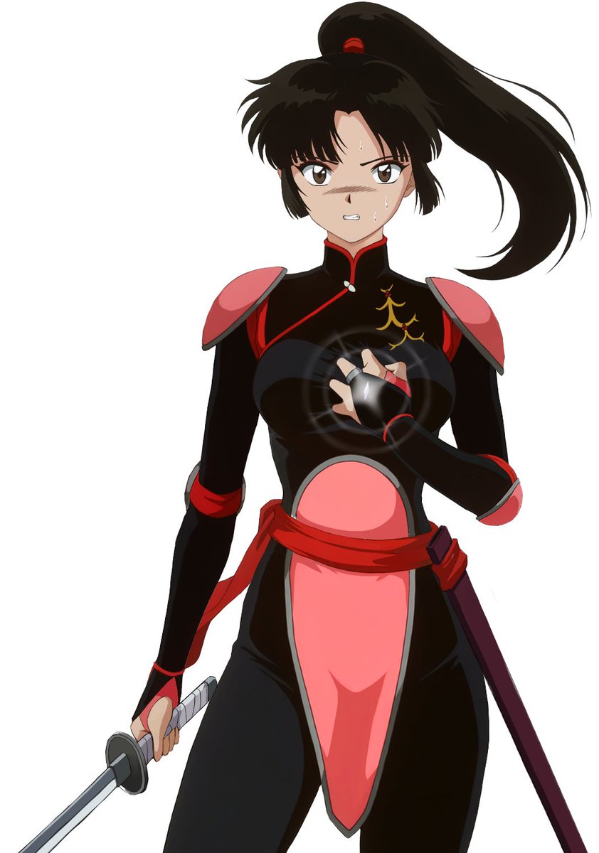 赤いフレームの人物画 FANGU Post by やみ on X: WIP
