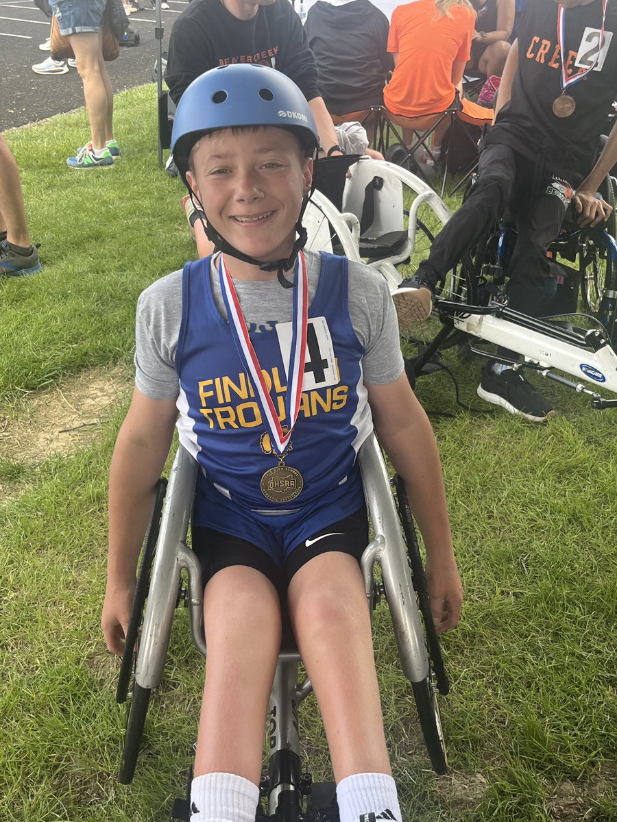 DonnellMiddle's tweet photo. ‼️STATE CHAMP ALERT ‼️ 
Congrats to Gunner Hartley on capturing the 100 &amp; the 400 seated 7th &amp; 8th grade Track &amp; Field state championship! #TrojanTrue #DonnellProud @FHSAthletic 
🥇🥇🥇🥇🥇🥇🥇🥇🥇🥇 https://t.co/iOyC3XAwpV
