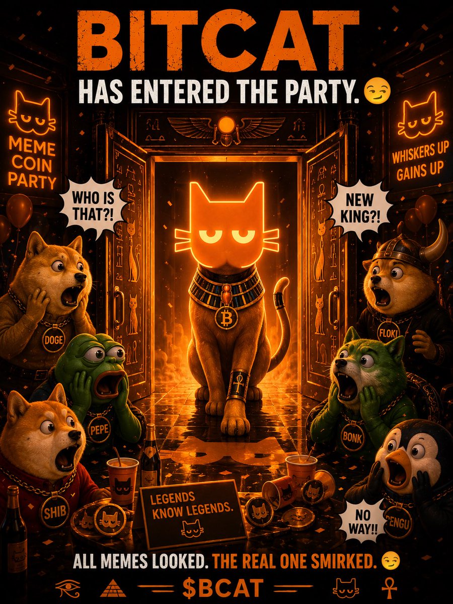 bitCatmeow's tweet photo. #BitCat https://t.co/tWQyVPEj0Q