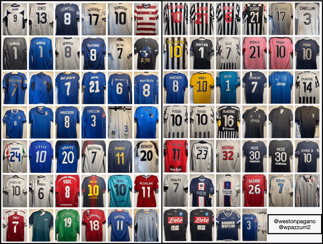 westonpagano's tweet photo. Doing another closet clean-out - all original, authentic shirts, no fakes!

Open to sell or swap, will ship anywhere or do local pickup in NYC.

Get something for the World Cup! https://t.co/pECUrziB0D