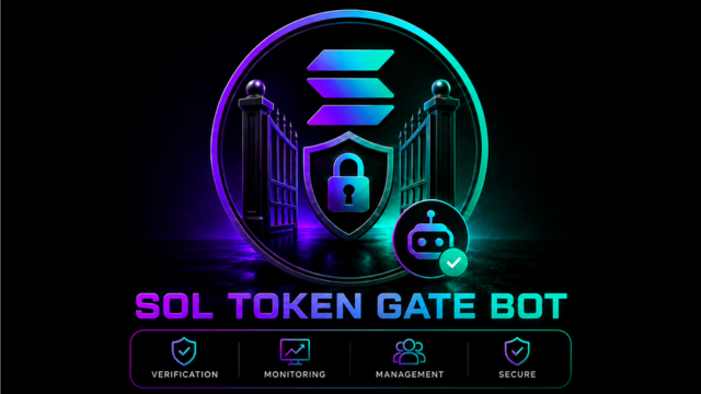 SolTokenGateBot's tweet photo. What can this bot do?

Sol Token Gate Bot helps Solana communities create private token-gated Telegram groups.

Members verify wallet ownership with a self-transfer, the bot checks their SPL token balance, and qualified holders receive access.

No wallet connect. No seed phrase. No private key. No token approvals. No risky signatures.

Verified members are rechecked automatically and removed if below the requirement.

Setup and secure your community:
https://t.co/IuNNszDYbL