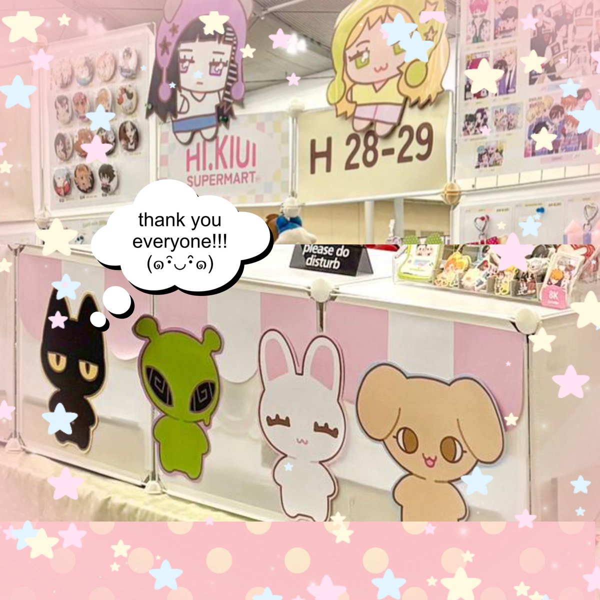 otsufuro everynyaan :3
thank you so much for visiting our booth, stopping by for trades, and for all the snacks and freebies!! โกโห
we hope you enjoy everything, and see you next time at P-Land!! (โงโฝโฆ)/