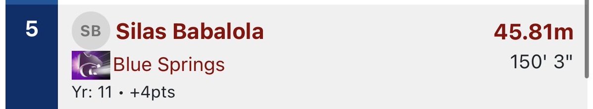 Silas Babalola 2027 OL tweet media