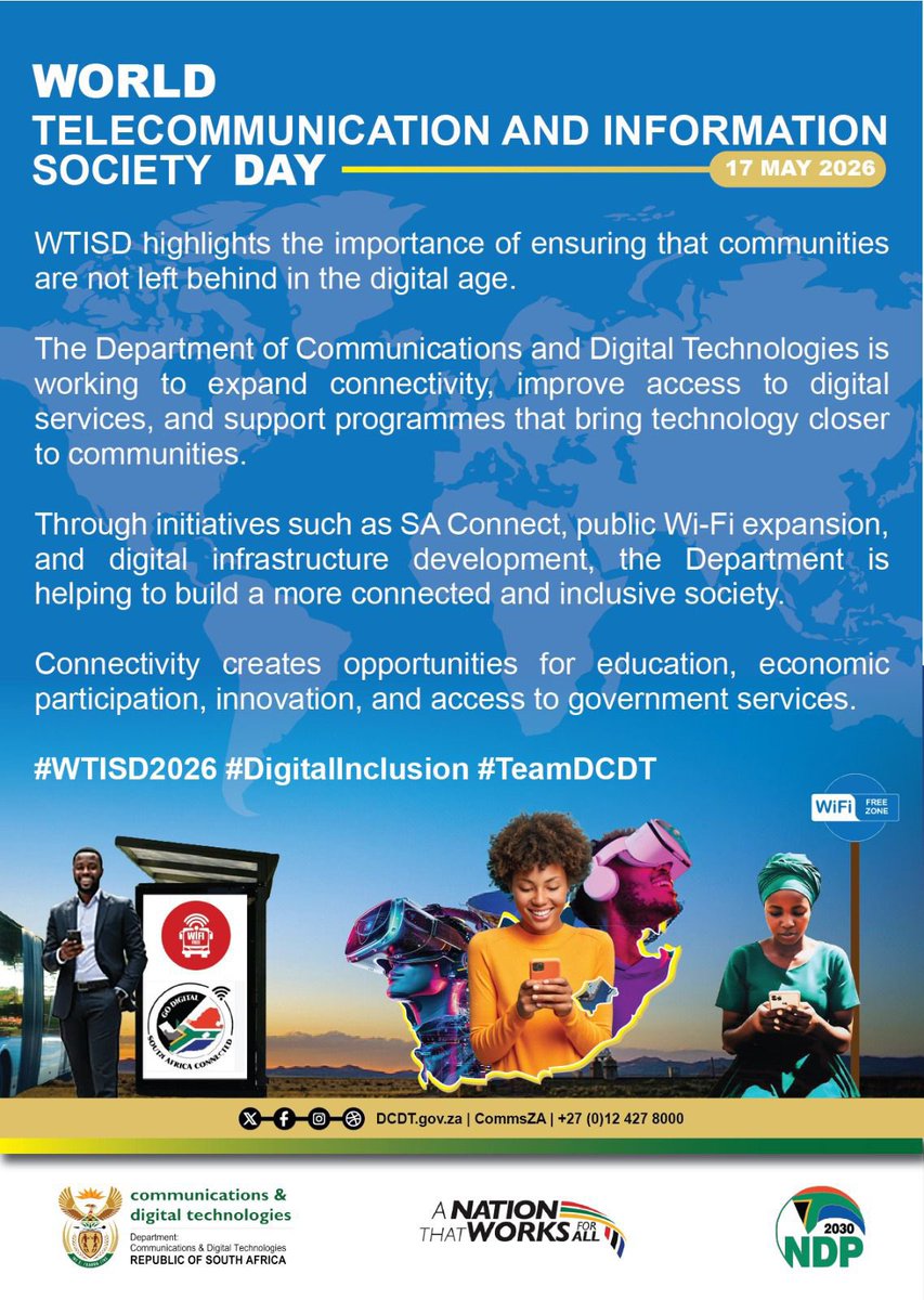Dept of Communications & Digital Technologies tweet media