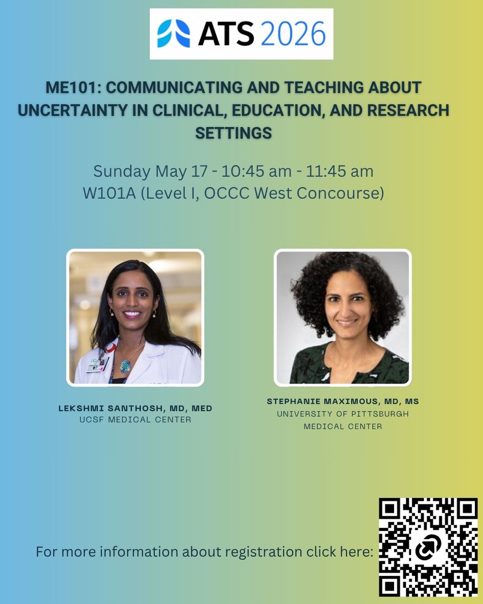 ATS Section on #MedEd tweet media