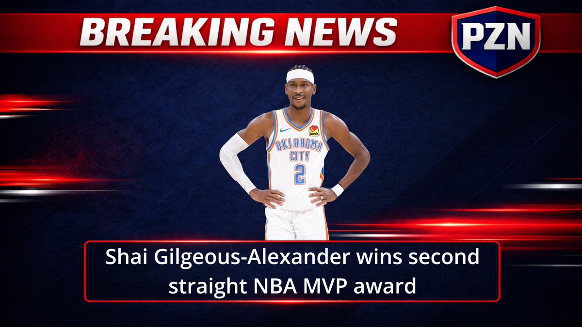 D20Playmaker's tweet photo. Shai Gilgeous-Alexander goes Back-to-back for NBA MVP honors. SGA is the 14th player in NBA history to go Back-to-back for the MVP award. https://t.co/NpjpwYS6wA