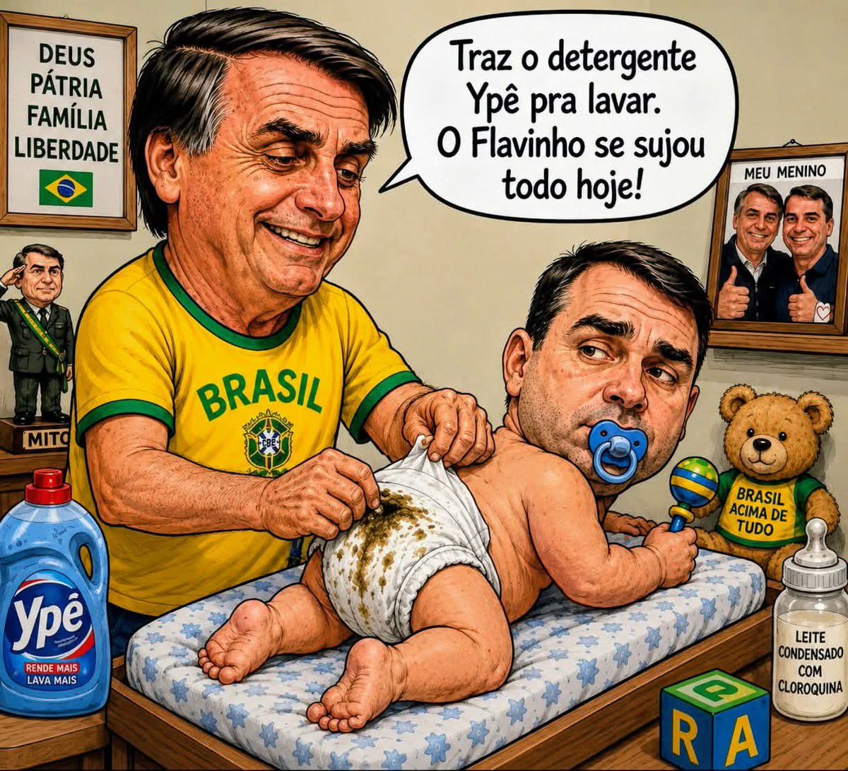 Jonas6299571's tweet photo. @allanconta5 Merda mesmo....quem fez foi o SALAFRÁRIO que você idolatra, BABACA! https://t.co/nC8c10EgTN
