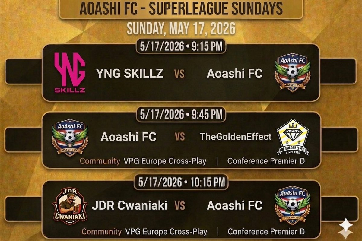 Aoashi_FC's tweet photo. It’s matchday https://t.co/rEZ0OTtYLa