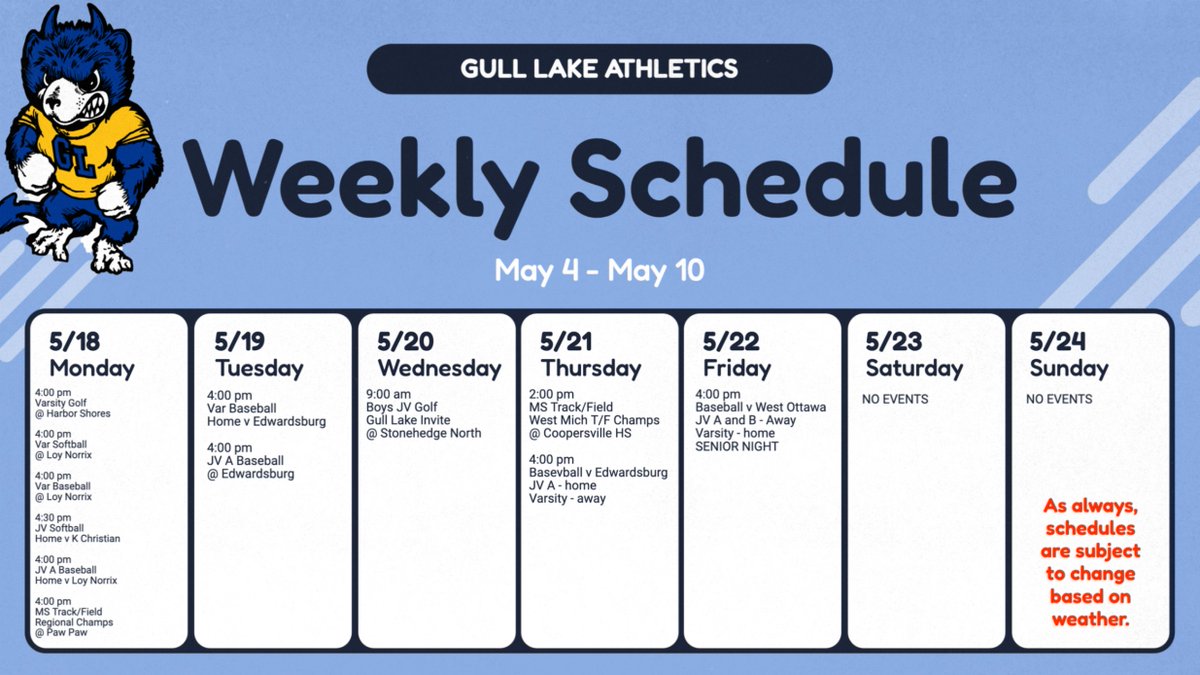 Gull Lake Athletics tweet media