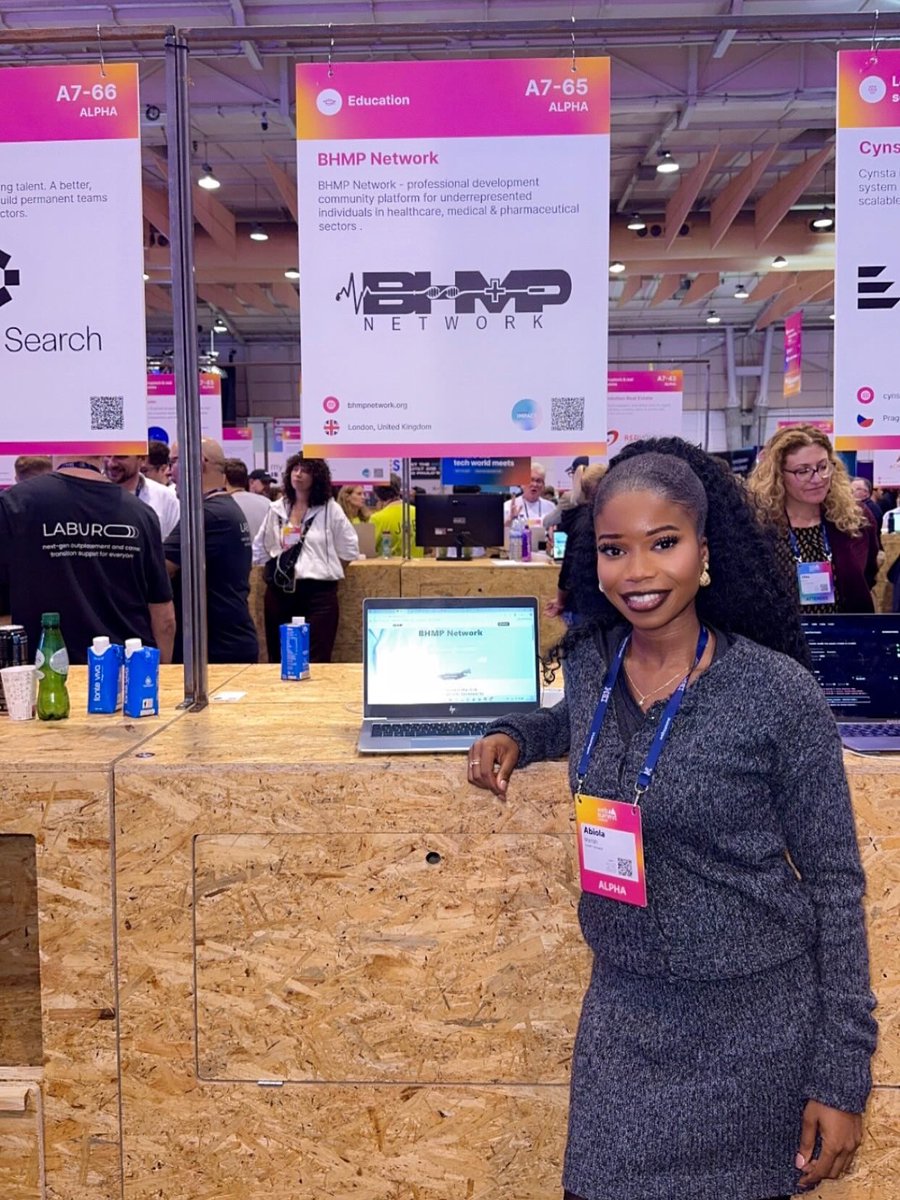 AbiMariahO's tweet photo. @BHMPNetwork - Thrilled to be the pioneer behind the first-ever centralised platform for those in the Healthcare, Medical, and Pharmaceutical industry.

Introducing BHMP Network®. 

Join our waitlist today: https://t.co/JzoPvq9IcQ

#WomenInSTEM #Founder #WebSummit https://t.co/SCMICXiPkp