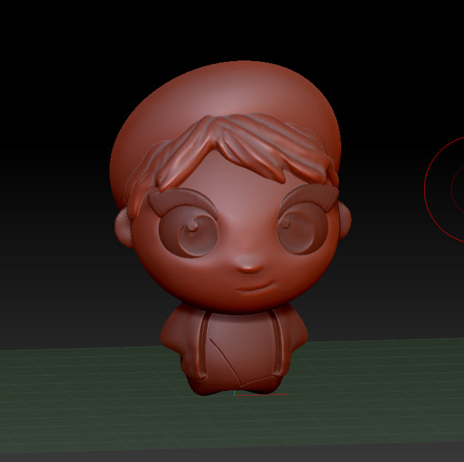 Nathardemo's tweet photo. Why is Zbrush is so complicated urgh https://t.co/WfaqSvkWeh