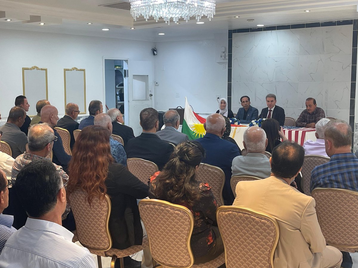 heminhawrami's tweet photo. In San Diego California , pleased to have a town hall meeting with a number of our Kurdish community to discuss the latest developments back home in Kurdistan Region, the role of our diaspora and the way forward to enhancing their work to further support Kurdistan . https://t.co/deEMO3H2t8