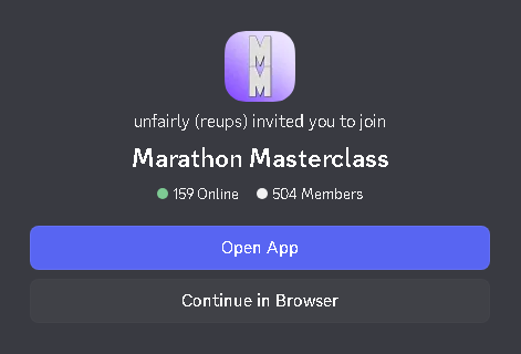 unfairlyy's tweet photo. not someone to self promote much but our marathon masterclass just hit 500 members!! 

im looking to give back to the community in the form of $50 to 3 lucky members in 14 days :)

only requirement is to follow me here on X.

GET YOUR SPOT IN THE ANNOUNCEMENT TAB IN BIO!!♥️ https://t.co/RHHd8ejb7u