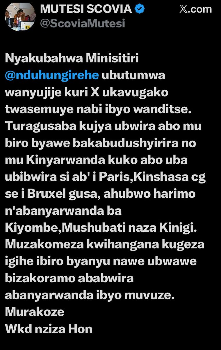 Ishimwe Elcy tweet media
