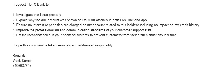 GamerViv's tweet photo. @HDFC_Bank @RBI My entire credit trust of 11 years with multiple banks has been broken because of HDFC Bank’s negligence and poor handling of my credit card account. #HDFCbank #creditscore #CIBIL #bankingcomplaint #consumerrights https://t.co/Kx59y4flHE
