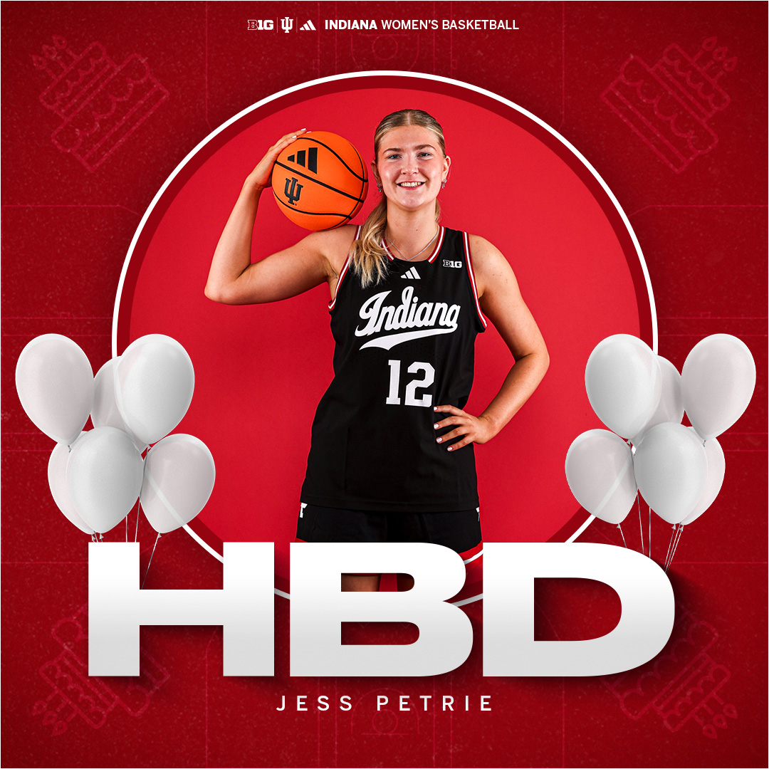 IndianaWBB's tweet photo. Happy Birthday to senior forward Jess Petrie! 🎂🥳 https://t.co/LOVwIAiKKM
