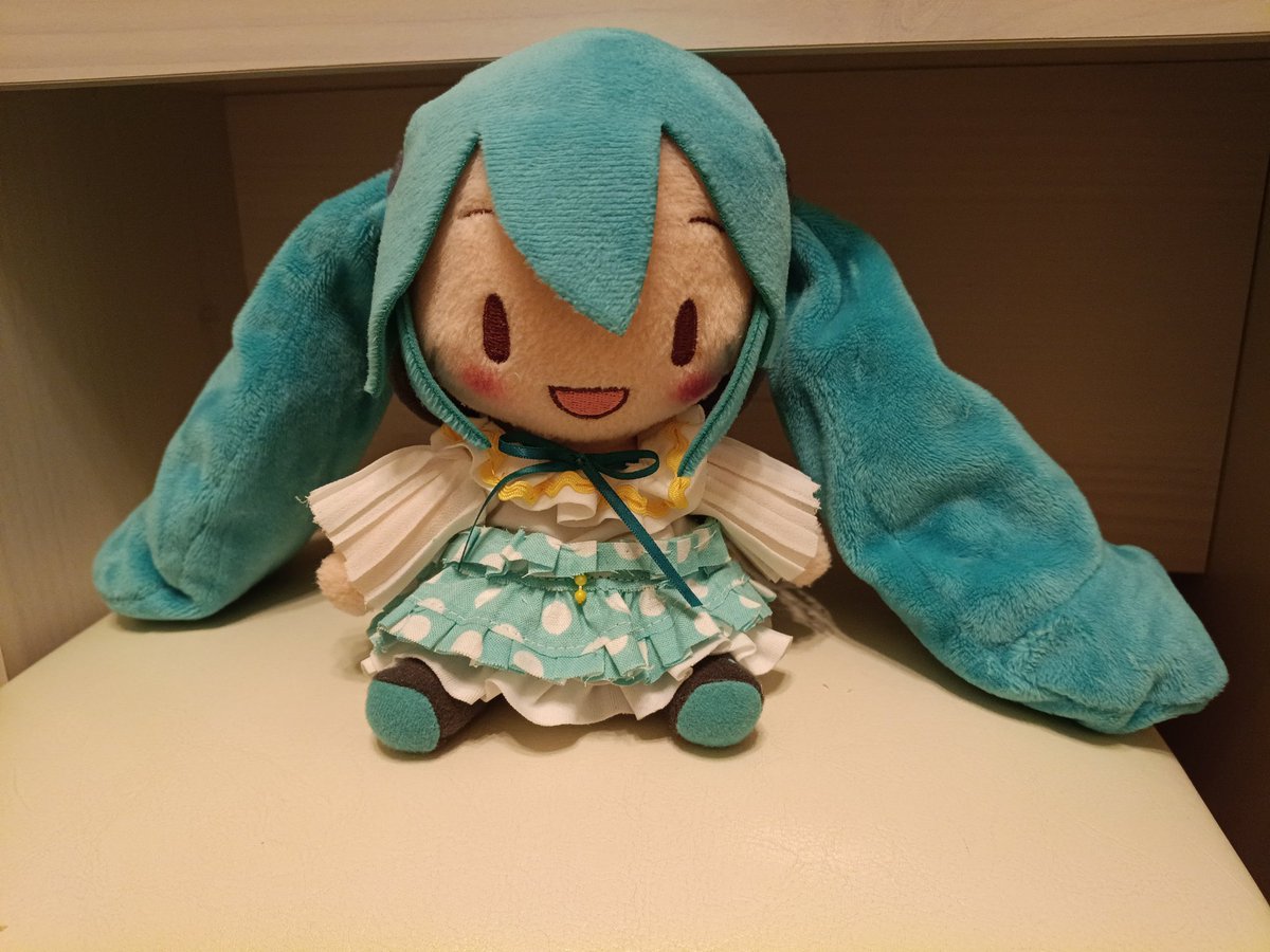 リボンになる物が見つからなかったので今日はここまで。 起きたら