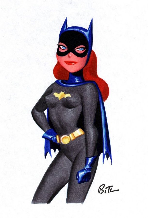TheBatHome's tweet photo. Batgirl by Bruce Timm https://t.co/kJRMJ2mjPL