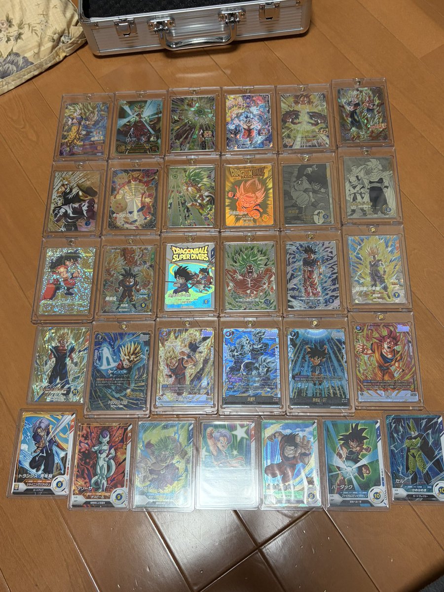 アタッシュケースに入れてるコレクションを全て出してみました
