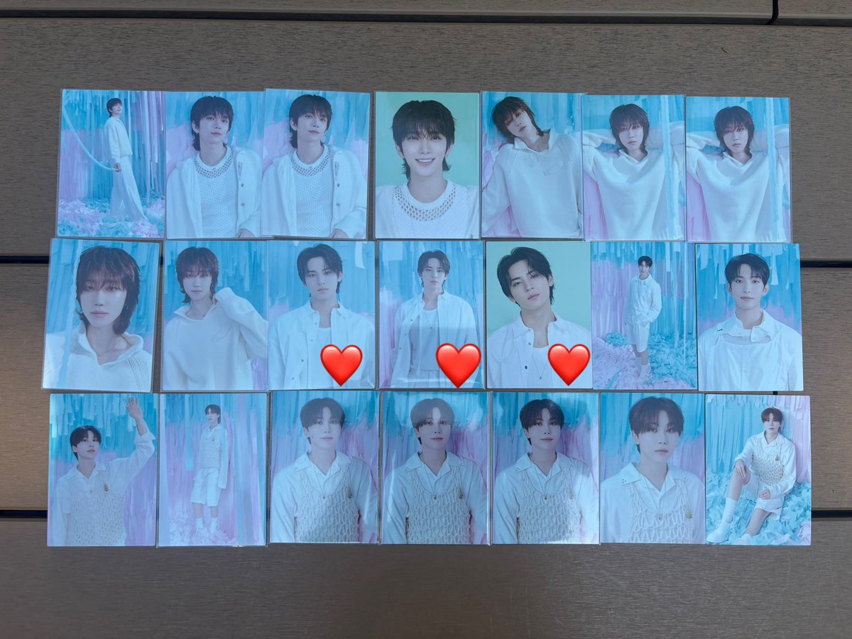 9yu___a's tweet photo. @huijun_luv17 検索より失礼します。
当方こちらのジュン所有しております。
印つけさせていただいたミンギュと缶バッジのドギョムとの交換可能でしょうか。
郵送希望です。
難しいと思いますが、ご検討よろしくお願いいたします🙇‍♀️ https://t.co/SddRdrXR6L